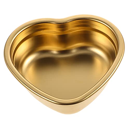 CIYODO ハート型ステンレススチールプレート 積み重ね 食事用 おや グリル食材対応 収納便利 キッチン バーベキューディッシュ