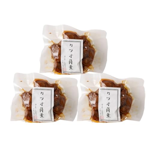 徳之島 天城町 カツオの角煮 3袋(100g×3) 計300g 鰹の角煮 かつお 角煮 甘辛 おつまみ 酒の肴 惣菜 おかず
