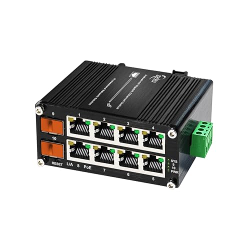 Image of Industrial Managed Gigabit PoE+ Switch 240W 48~57VDC Mode B