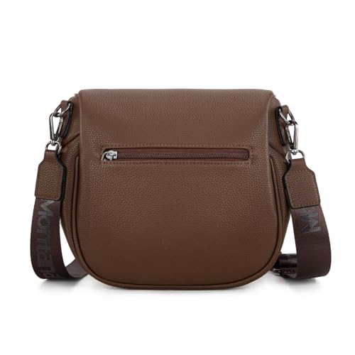Image of Montana West Crossbody Bag for Women, Large Bum Bag Purse Soft Vegan Leather Travel Fanny Pack with Coin Purse