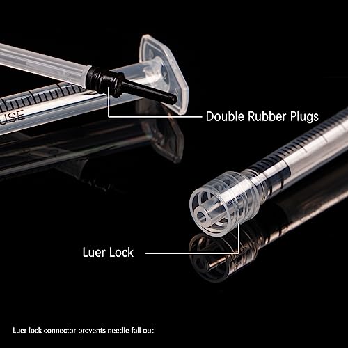 Dfpty DF8001 25 Pack Disposable Sterile Supplies 1Ml Syringe With Needle,25Ga 1Inch Needle And Syringe,Individual Package. thumb #3