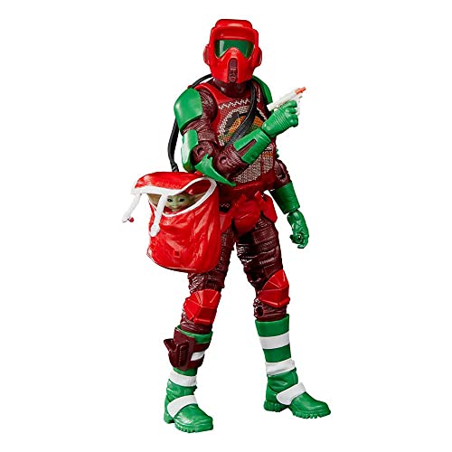 Hasbro Star Wars Black Series Action Figure Scout Trooper (Holiday Edition) 6", Multicoloured, Deco Packaging 5 x 2 x 9 Inches