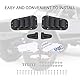 Dilwe RC Car Intake Grille & Motor Abdeckungs Scharnier, Kunststoffeinlassgitter Motorabdeckungsscharniere mit Aufklebern für 1/10 RC Car Upgrade Zubehör