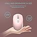 ONE-UP Wireless Mouse, 2.4G, Silent, Computer, USB Nano Receiver for Laptop, Chromebook, PC, Mac, Windows and School Work (Pink)