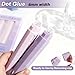 Seese Tool Strong Double Sided Tape Roller, Adhesive Tape Glue Double Sided Tape Pens (4, Pink)