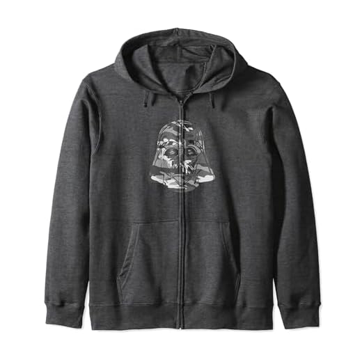 Star Wars Darth Vader Grey Camo Helmet Fill C1 Sudadera con Capucha
