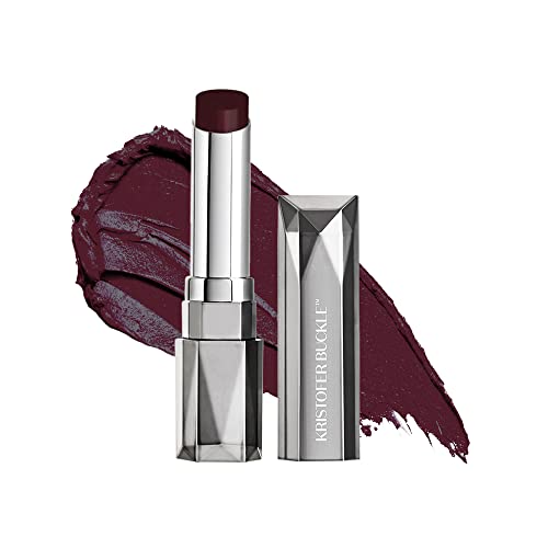 Kristofer Buckle Cashmere Slip® Longwear Lipstick, 0.11 oz. | Creamy, Richly Pigmented Lipstick That Delivers Bold Color for Up To 8 Hours | Obsessed