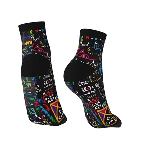 Love You So Math Low Cut Ankle Socks 11 No-Show Socks Moisture-Wicking Socks For Men Women4