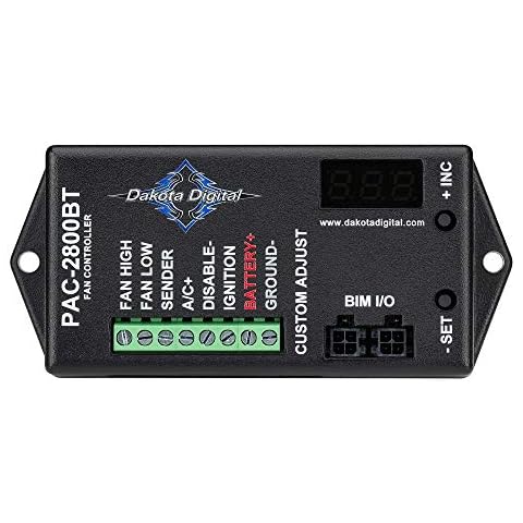 Dakota Digital PAC-2800BT Fan Controller Cover