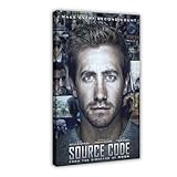 Source Code Movie Poster 3 Canvas Poster Bedroom Decor Landscape Office Room Decor Gift Frame:24x36inch(60x90cm)