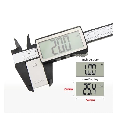Herramientas carpintería esenciales como este calibre digital para taller en casa 2
