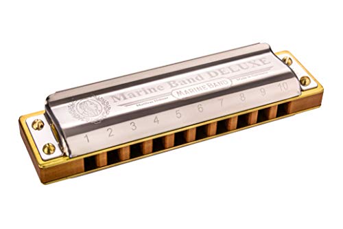 Hohner M200511X Marine Band Deluxe Bb mondharmonica