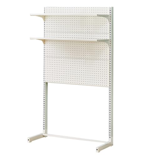 Genérico Estante de Pared para Herramientas con Tablero Perforado para Garaje, Almacenamiento de Brocas, Soportes para Juegos de Llaves, Paneles de Tablero Perforado, Soporte de exhibición independie
