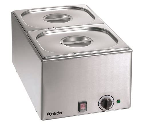 Bartscher Bain Marie 2x 1/2GN 150mm 84198180 Art. 200232