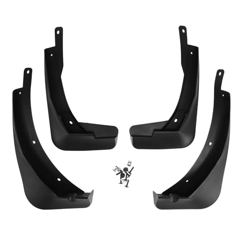 Image of Mud Flap Splash Guard with Mount Accessories for Volkswagen T-Roc TRoc 2017-2021 / Front & Rear Side Mud Guards /Durable / 1 Set