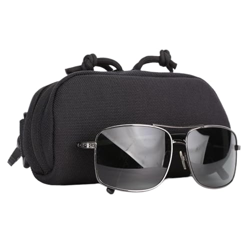 Cajas De Gafas De Ojos Mujeres - Caja De Gafas De Viaje, Caja Protectora De Anteojos, Caja De Gafas De Concha Dura, Gafas De Viaje De Nylon Con Gancho | De Almacenamiento De Accesorios De Nylon