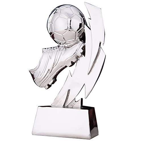 Plating Soccer Shoes Resina Trofeo Kids Football Match Award base para la...