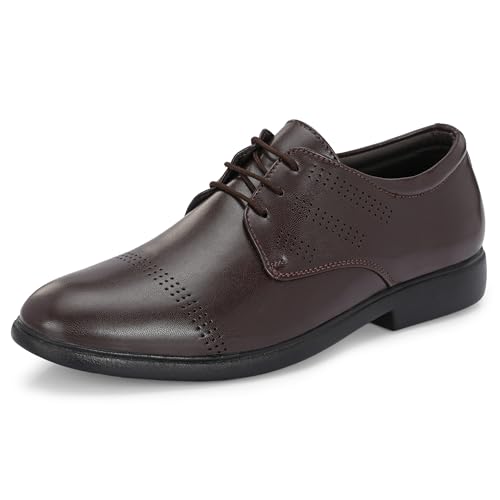Image of Centrino Formal Shoe for Men | Soft Cushioned Insole for All-Day Comfort | Stylish & Elegant Design | Perfect for Office, Business Casual & Formal Attire 7662