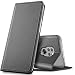 Produktbild Verco Handyhülle für Mate 20, Premium Handy Flip Cover für Huawei Mate 20 Hülle [integr. Magnet] Book Case PU Leder Tasche, Schwarz