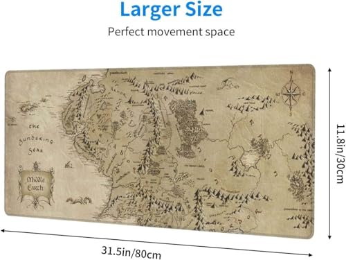 Gaming Mouse Pad XL Extended Large Mouse Mat Desk Pad 31.5