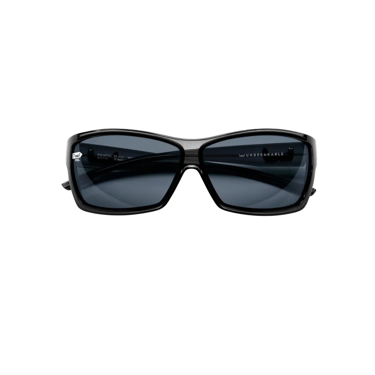 Gloryfy Lunettes de soleil G13 Vertical POL | Incassables, polarisés, matériau NBFX™ high-tech, ultra léger, fabriqué en Autriche