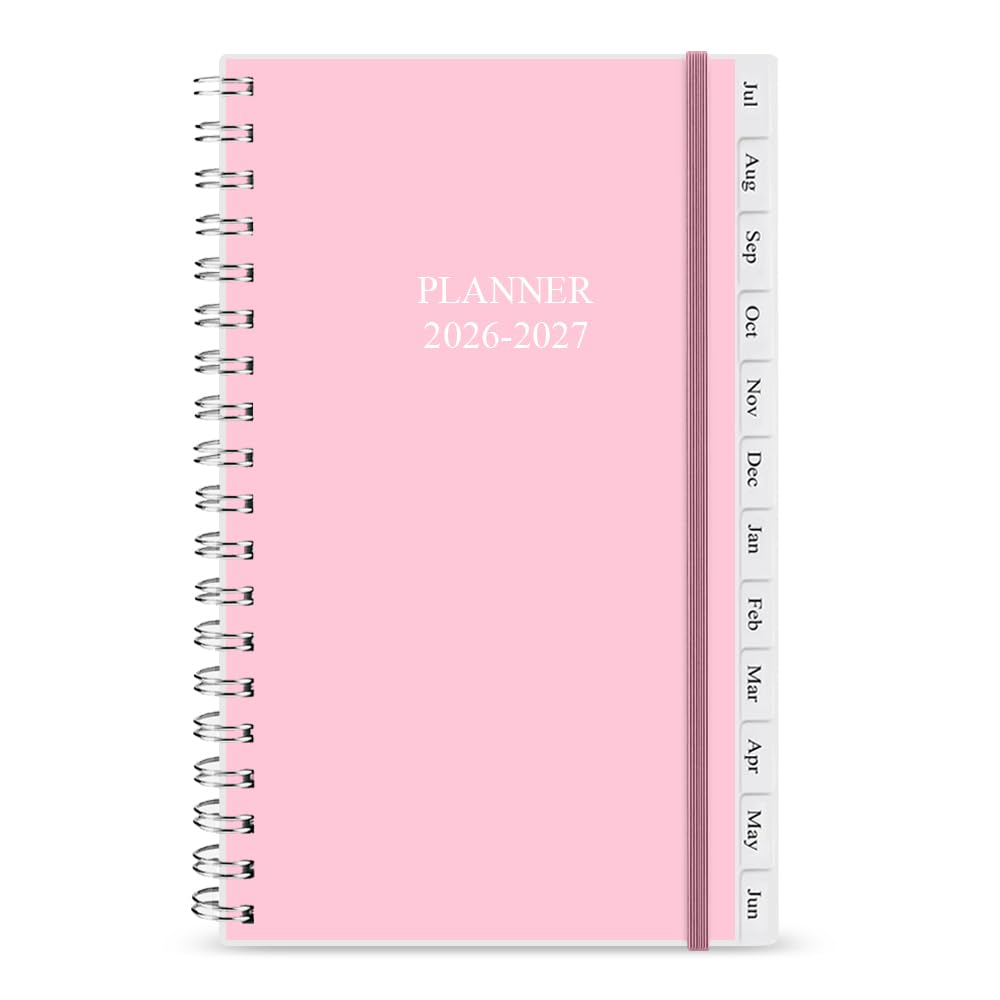 2026 Pocket Planner, A6 Weekly Planner with Monthly Tabs, Run January 2026-December 2026, Elastic Closure, Twin-Wire Binding, Easy to Organize Your Daily Life, 3.75 x 6.75 In, Pocket Planners 2026-image-19