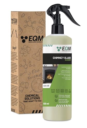 EQM - ECO-213 - Kaminscheibenreiniger - Entfernt Rauch- und Dampflecken von...
