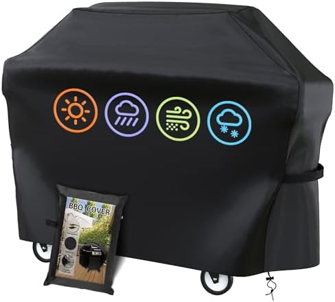 Grillabdeckung Wasserdicht - Schutzhülle Für Gasgrill L (145x61x117cm) Mit UV-Schutz