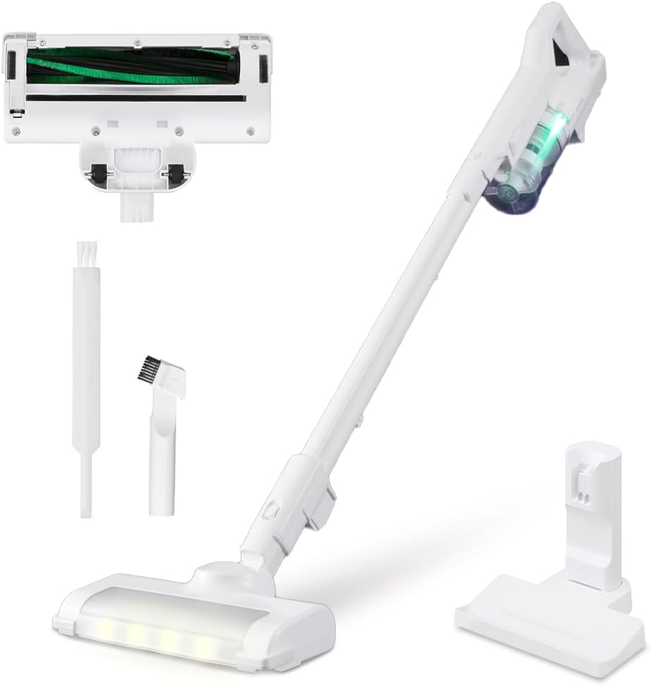 掃除機 コードレス【超軽量自走式設計・グリーンLEDライト搭載】50000PA 掃除機 コードレス【超軽量自走式設計・グリーンLEDライト搭載