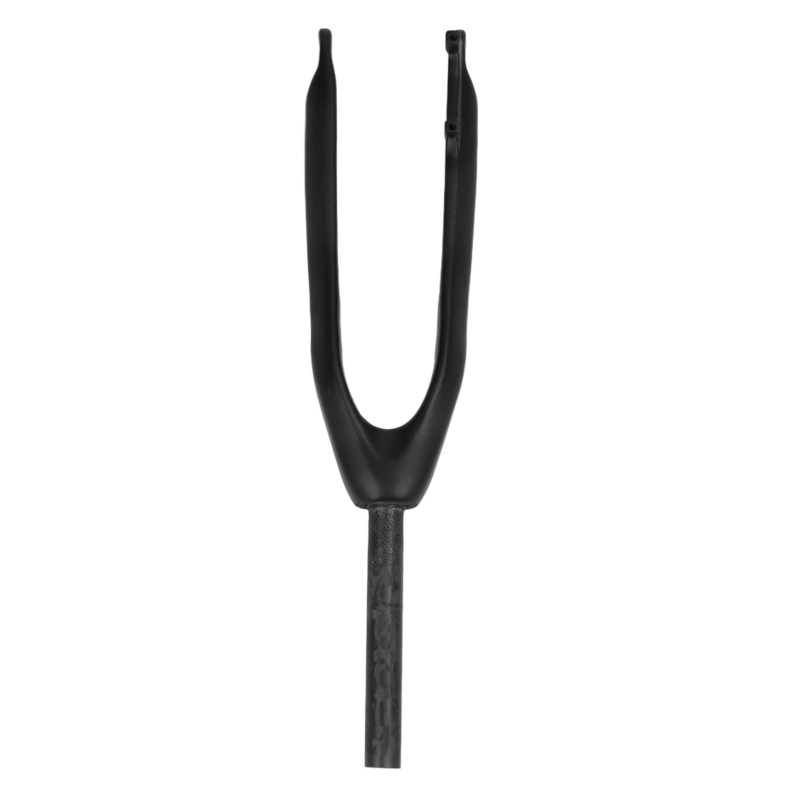 Qcwwy Forcella per Mountain Bike Rigida Assorbimento degli Urti Fibra di Carbonio Bella Forcella per Bici 24 Pollici per Accessori Bici (3K Opaco)