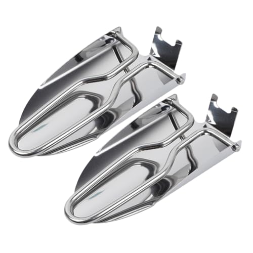 BESPORTBLE 2pcs Folding Shovel Stainless Steel Garden Shovel for Planting Outdoor Camping and Gardening Portable Hand Tool for Easy Digging and Soil Removal