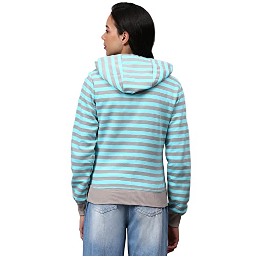 Image of Campus Sutra Women's Cotton Crew Neck Sweatshirt