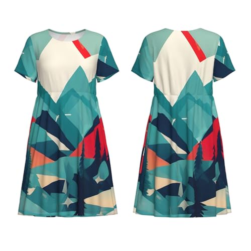 Robe d'été décontractée pour le shopping et le week-end