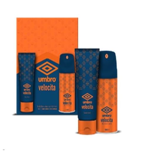 Umbro Velocita Body Spray 150 ml And Body Wash 150 ml