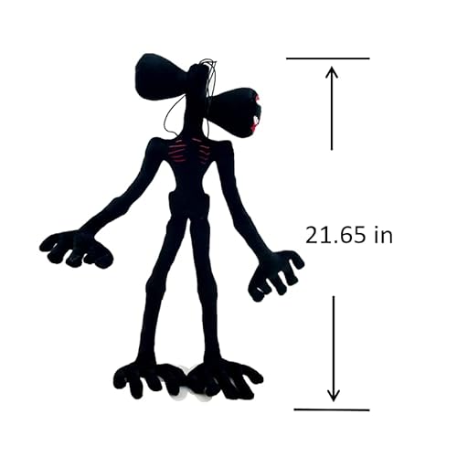 Dr.stone Siren Head Plush Toys Limbs Movable Plush Toy Anime Black Cat And Dog Doll Whistle Man Funny Doll，Plush Toys For Home Party Gift Birthday Gift(Black Cat #TOP6