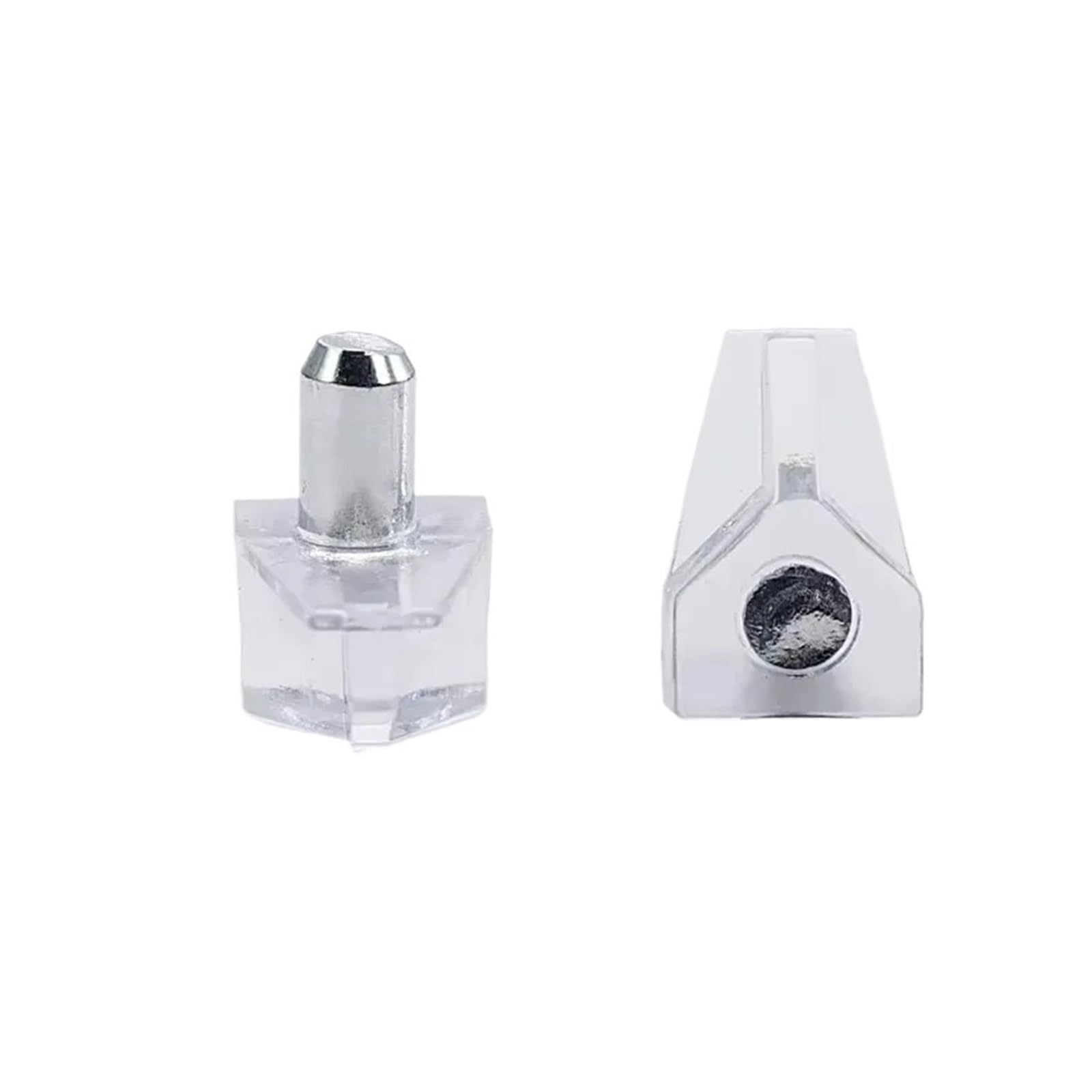 200pcs Transparent Shelf Studs Pegs for Wire Shelving, 5mm Core Diameter