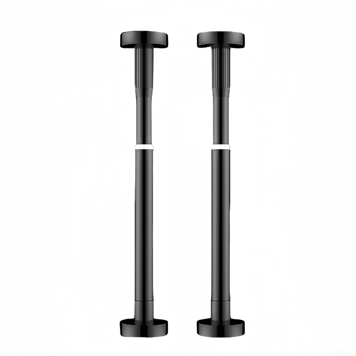 Undermount Sink Brackets, Adjustable Kitchen Sink Bracket, 2Pcs 30-80cm Stainless Steel Support Legs, For Kitchen And Bathroom Sink(50-80CM Black)