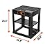 WEN 6588T Multi-Purpose Planer Stand with Storage Shelf and Rolling Base