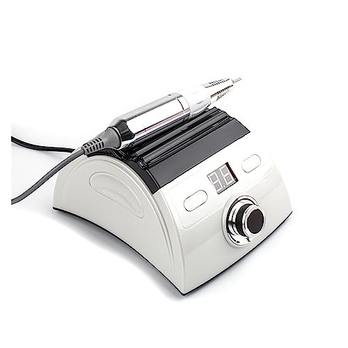 電動ネイルドリル、プロ仕様のネイルドリルマシン、30000RPM電動ネイルファイルEfile(スピードディスプレイ付き)、アクリルネイルジェルネイル用マニキュアペディキュアキット
