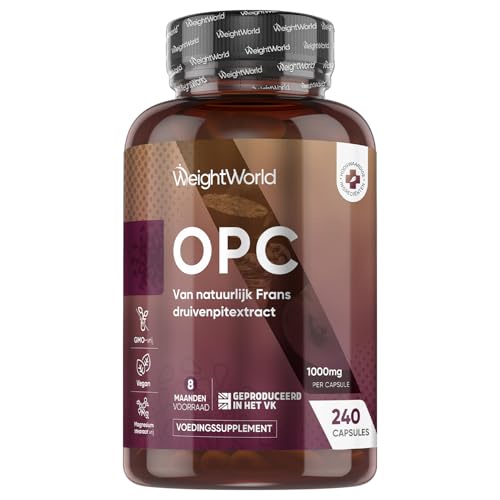 WeightWorld OPC Druivenpitextract - 240 vegan capsules