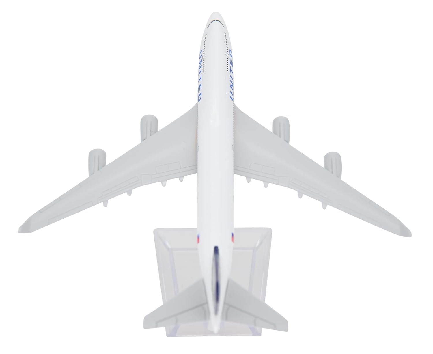 Toytle United Airlines B747 16Cm Diecast Model Aircraft, Multicolor - Image 6 thumbnail