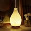 INRORANS Essential Oil Diffuser Glass Aromatherapy Diffuser - 160ml ...