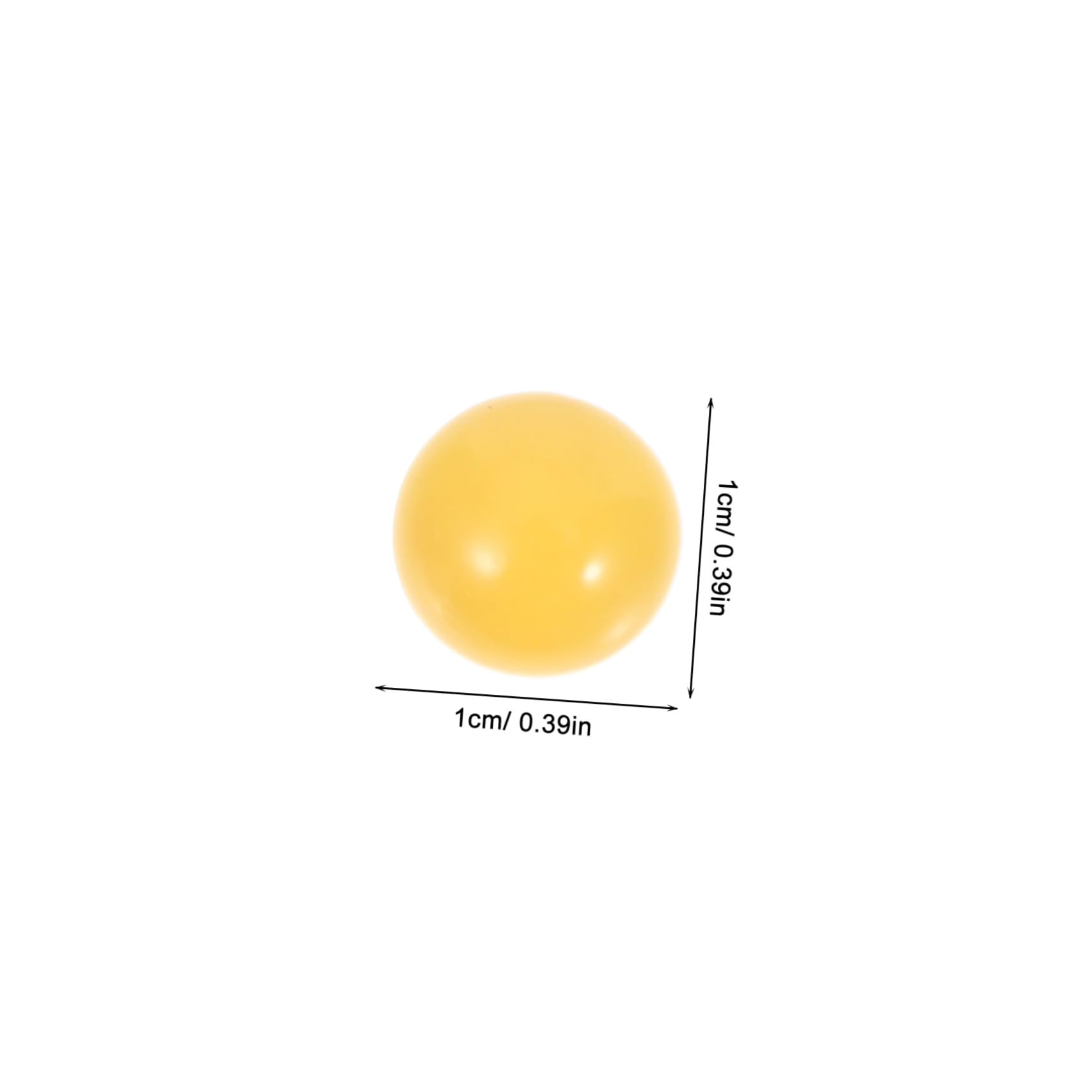 SUPVOX Biglie da Gioco 600 Pezzi 10mm in Plastica per Matematica