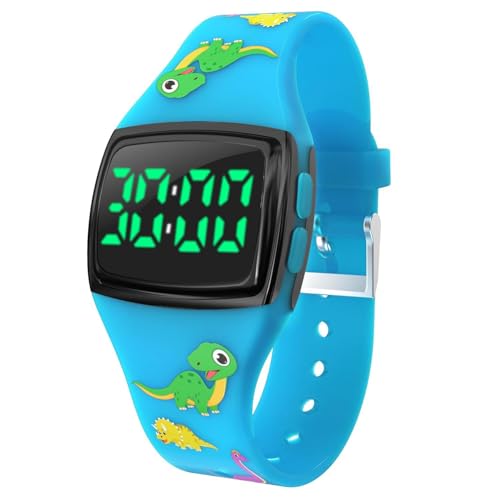 Potty Training Watch for Toddlers, Cute Dinosaur Design with 5 Timing Modes (30-180min), Music &...