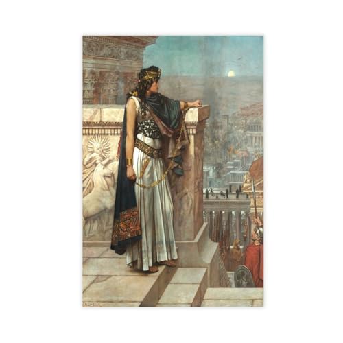 Zenobia's Last Look on Palmyra 1888 toile haut de gamme Herbert Gustave Schmalz