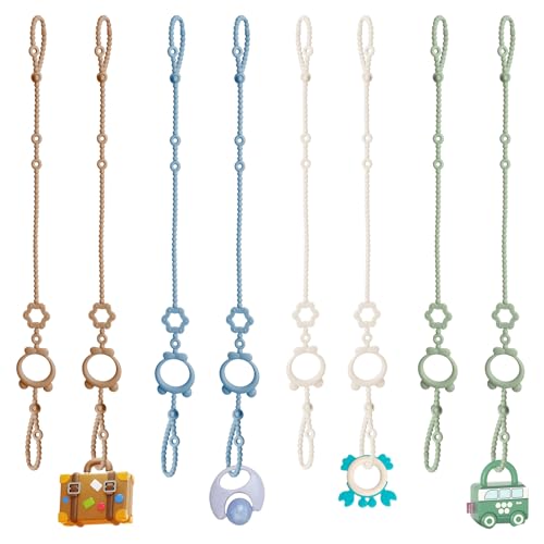 Image of Silicone Pacifier Clip,High Chair,Stroller Accessories,Cribs,Rocking Chair