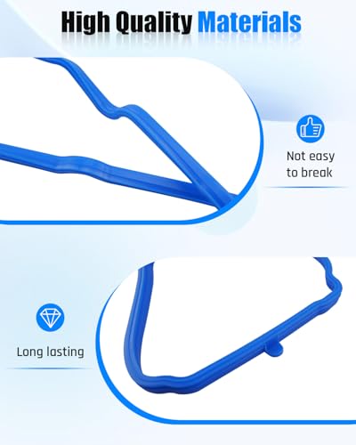Image of VS50652R Engine Valve Cover Gasket Set Fit for Dodge Fit for Ram 1500 3.7L 2005-2010 Fit for Jeep Grand Cherokee 3.7L 2005-2010 Fit for Jeep Liberty 3.7L 2005-2012 (2+20)
