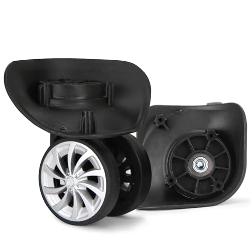 Zoofen Luggage Wheels Replacement 1 Pair Luggage Repair Whee...