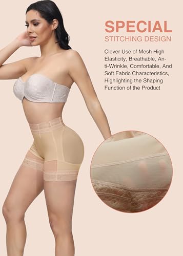 SHAPSHE Feminino Controle de Barriga Shapewear Shorts Mais Magro Corpo Shaper Bunda Levantamento Cal