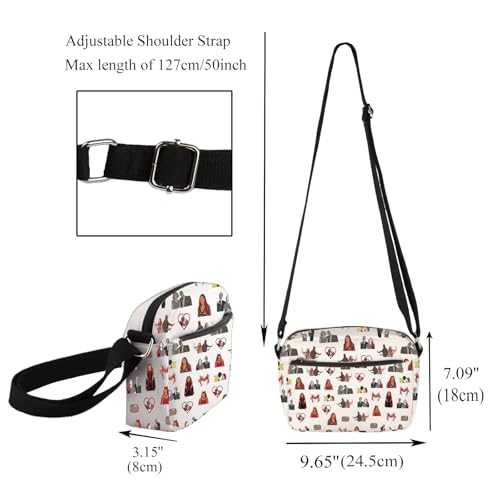 CMNIM Wanda Witch Crossbody Bag Witch Movie Gifts for Women Hero Fans Gift Wanda Merchandise Small Crossbody Purse2